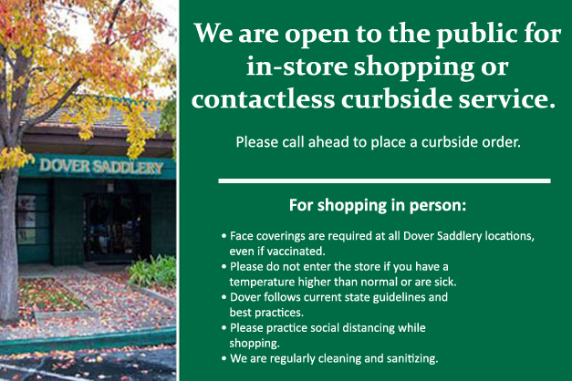 Dovery Saddlery Moraga, CA storefront