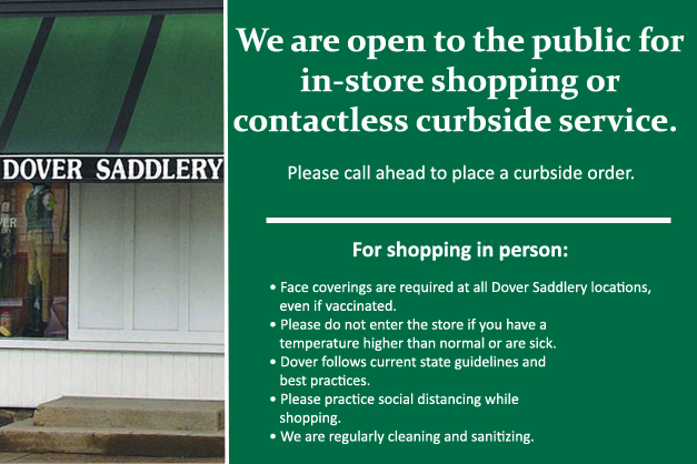 Dovery Saddlery Wellesley, MA storefront
