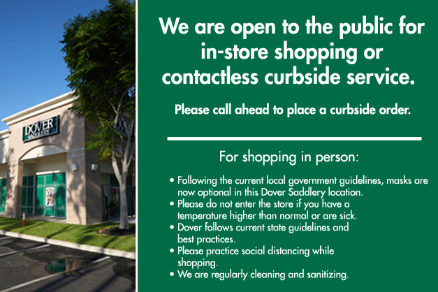 Dovery Saddlery Laguna Hills, CA storefront