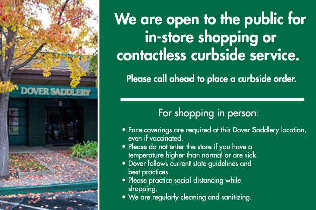 Dovery Saddlery Moraga, CA storefront